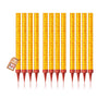 12 Stück 18 cm h2i "XXS" Pack Eissterne Eisfontäne Sprühkerze für Verlobung-Hochzeit-Geburtstag Jugend-Party-Tisch-Feuerwerk Deko für Kuchen Torten Flaschen + unser h2i & eissterne Feuerzeug